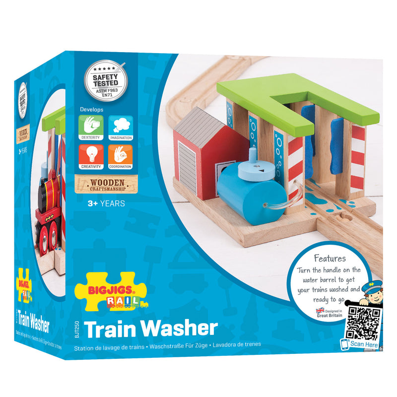 Afbeelding laden in galerijviewer, Bigjigs rails - wasstraat
