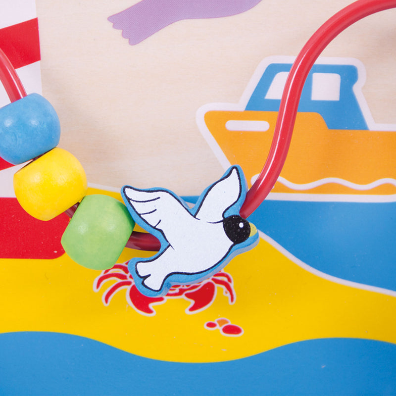 Afbeelding laden in galerijviewer, Bigjigs activity centre marine box speelbord
