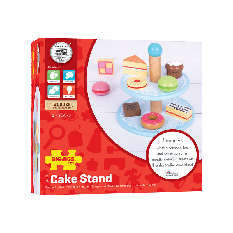 Afbeelding laden in galerijviewer, Bigjigs etagère met cupcakes

