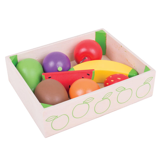 Bigjigs kratje met fruit
