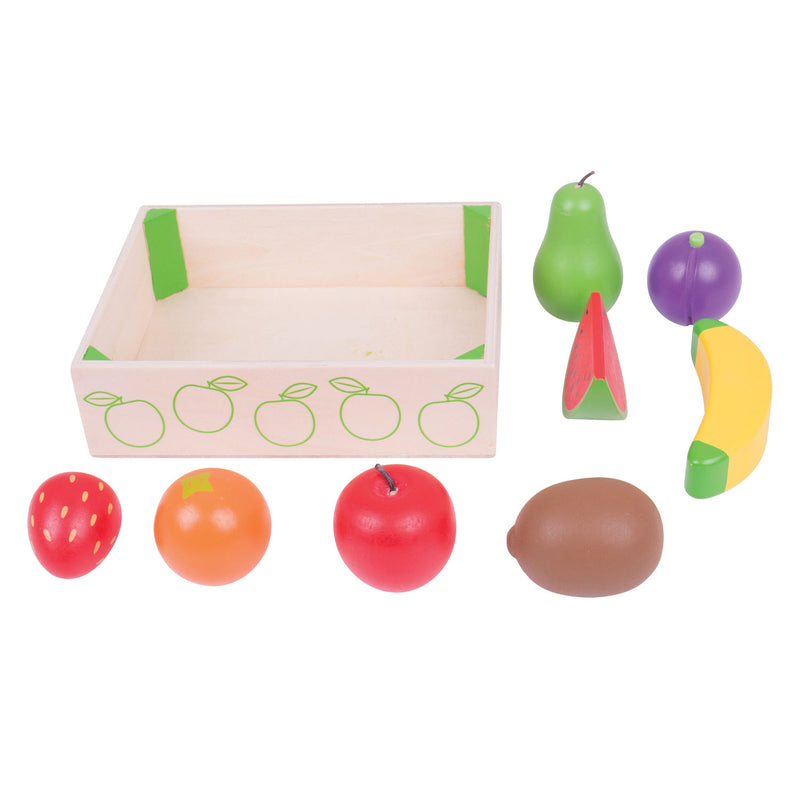 Afbeelding laden in galerijviewer, Bigjigs kratje met fruit

