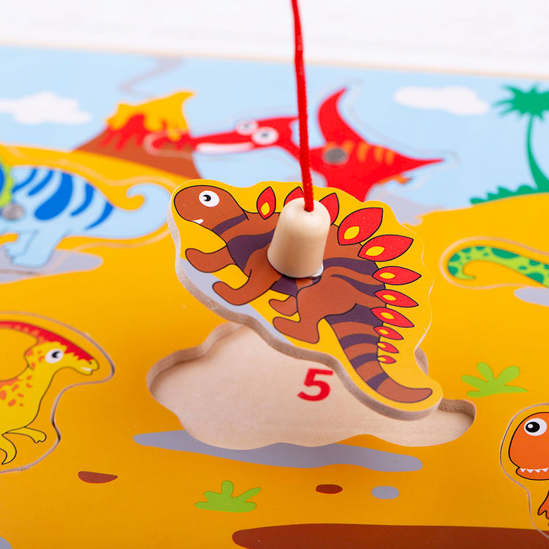 Afbeelding laden in galerijviewer, Bigjigs Magnetisch Visspel Dino's
