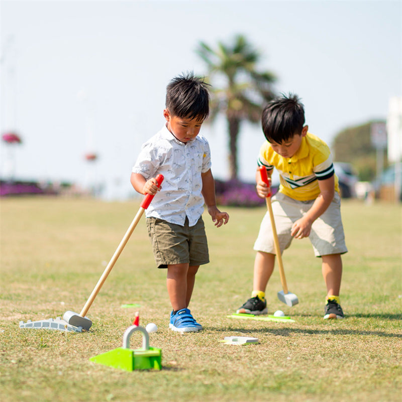 Afbeelding laden in galerijviewer, Bigjigs toys bigjigs midgetgolf hout
