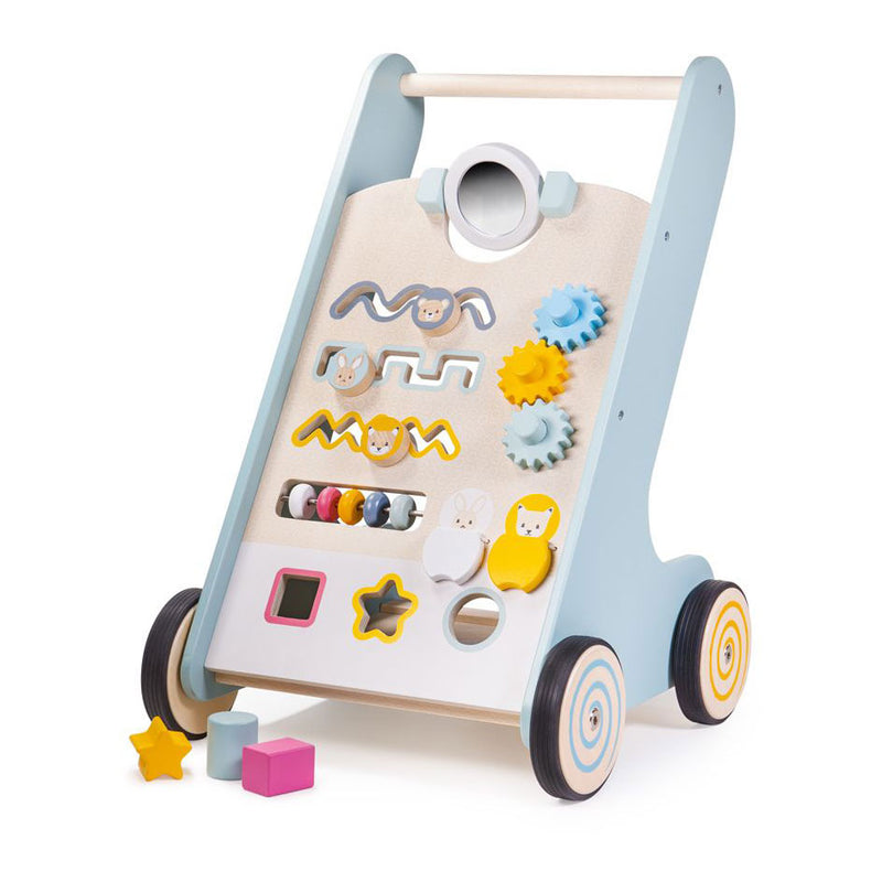 Afbeelding laden in galerijviewer, Bigjigs houten loopwagen

