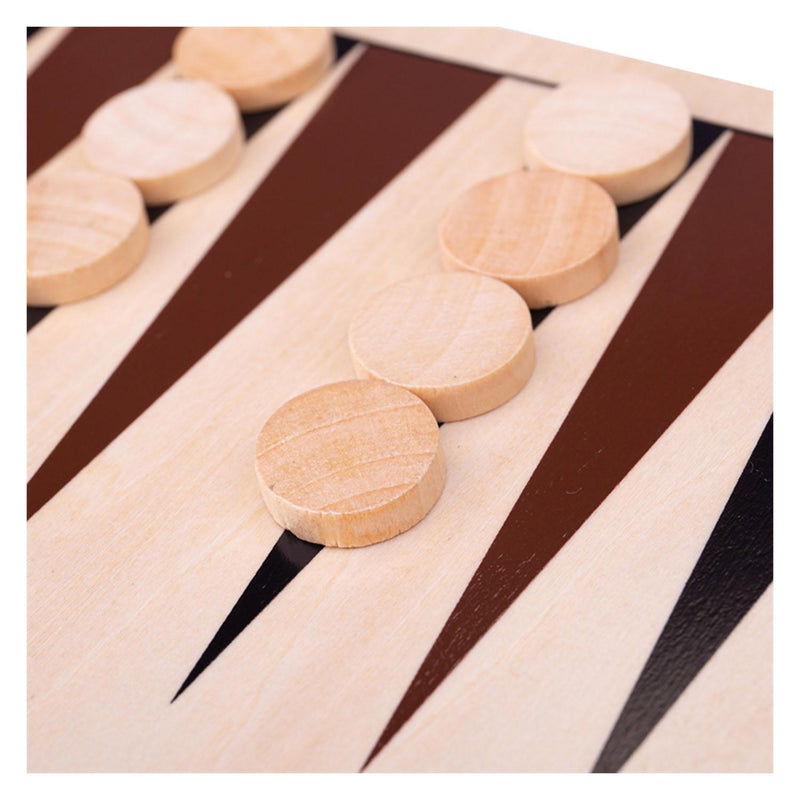 Afbeelding laden in galerijviewer, Bigjigs backgammon houten bordspel
