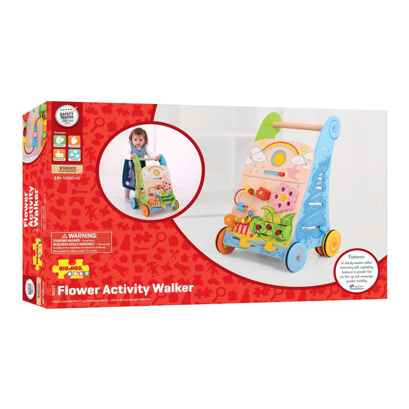 Afbeelding laden in galerijviewer, Bigjigs flower activity loopwagen
