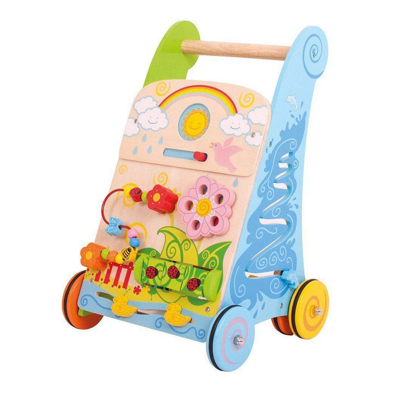 Afbeelding laden in galerijviewer, Bigjigs flower activity loopwagen
