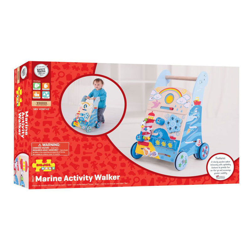 Afbeelding laden in galerijviewer, Bigjigs marine activity loopwagen

