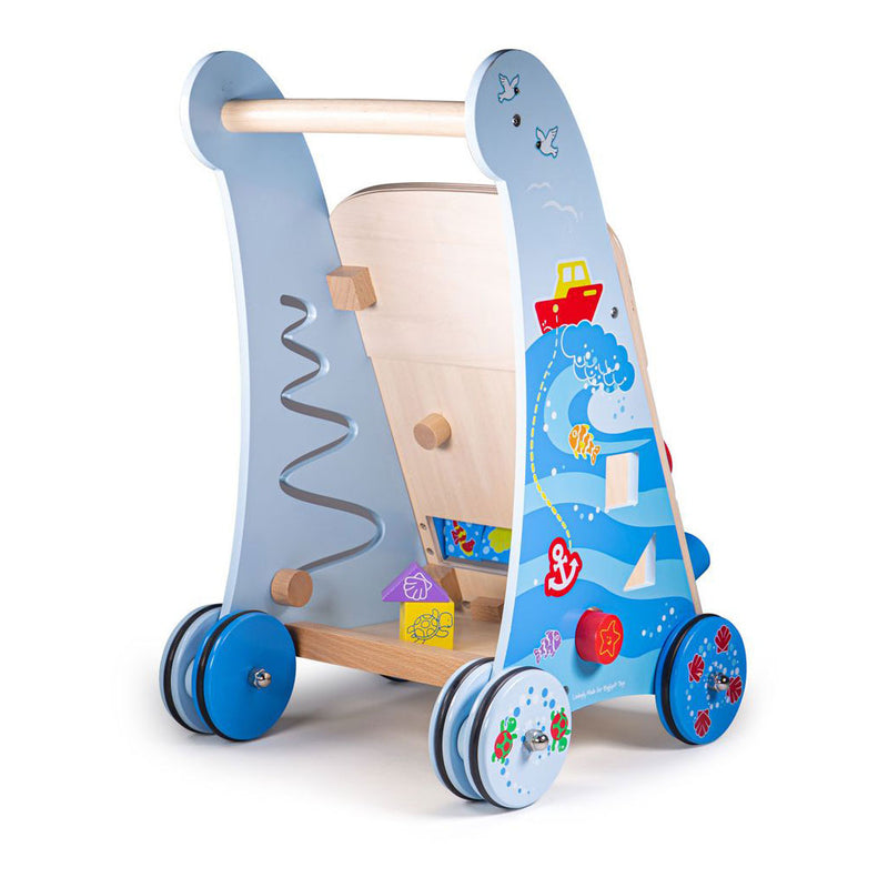 Afbeelding laden in galerijviewer, Bigjigs marine activity loopwagen
