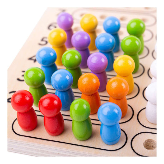 Bigjigs houten spel kraak de code
