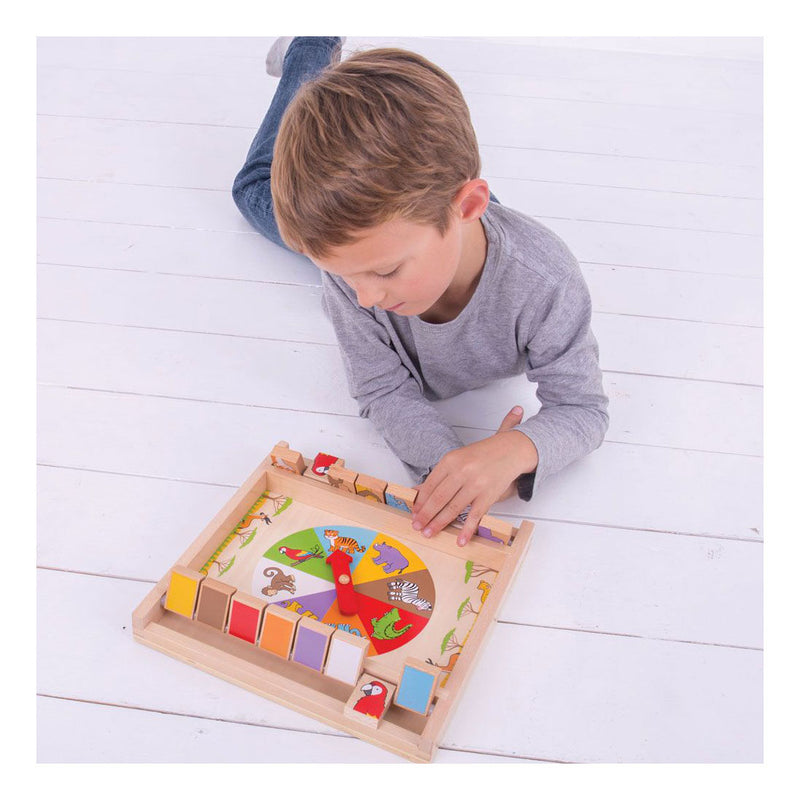 Afbeelding laden in galerijviewer, Bigjigs houten spel kraak de code
