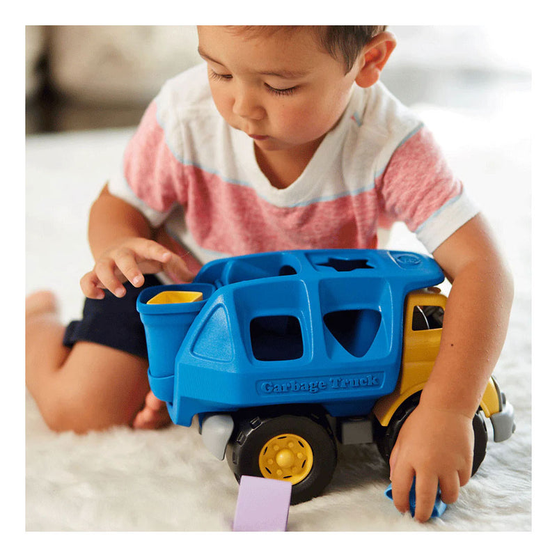 Afbeelding laden in galerijviewer, Green toys vormen vuilniswagen

