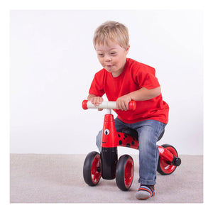 Bigjigs diditrike loopfiets lieveheersbeestje