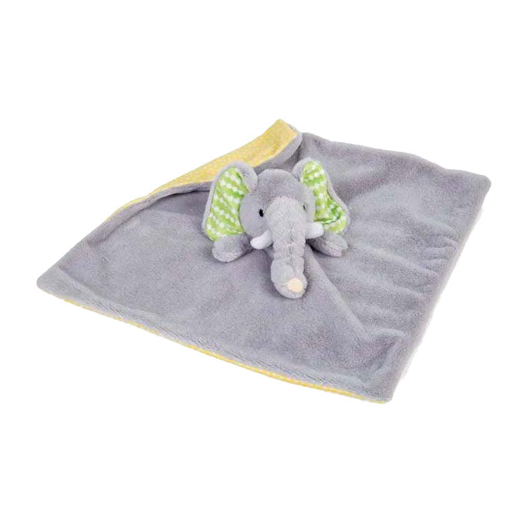 Afbeelding laden in galerijviewer, Bigjigs olifant knuffeldoekje, 31x31cm
