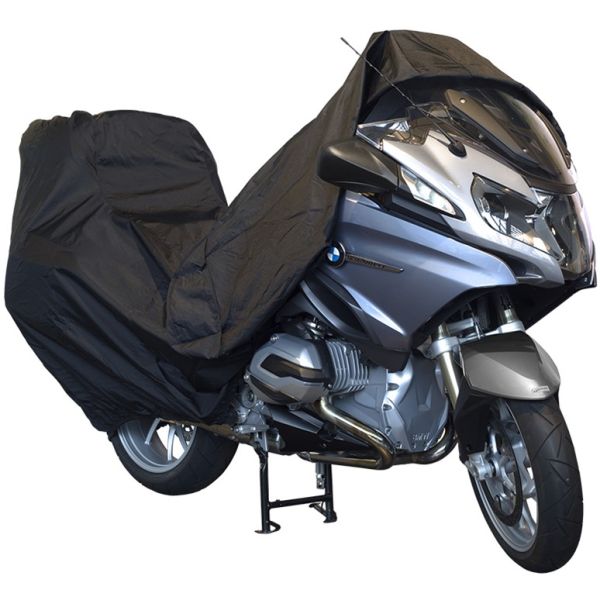 Afbeelding laden in galerijviewer, Ds covers motorhoes alfa topcase - large - met kentekenvenster
