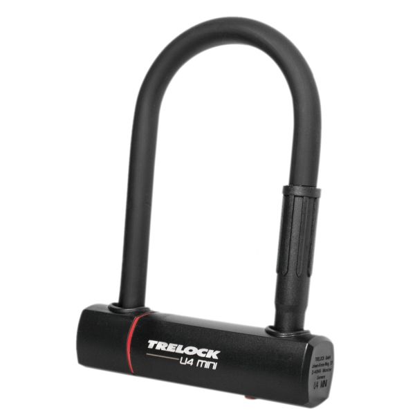 Afbeelding laden in galerijviewer, Trelock U4 mini 83-152 Beugelslot Zwart
