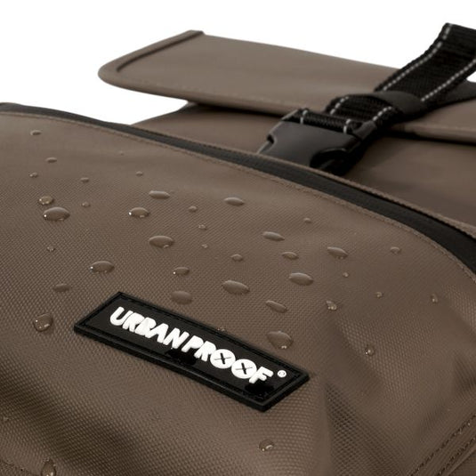 Urbanproof fietstas cargo up recycle 20l bruin