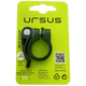 Ursus zadelpenklem met snelspanner ø25.7 mm aluminium - zwart
