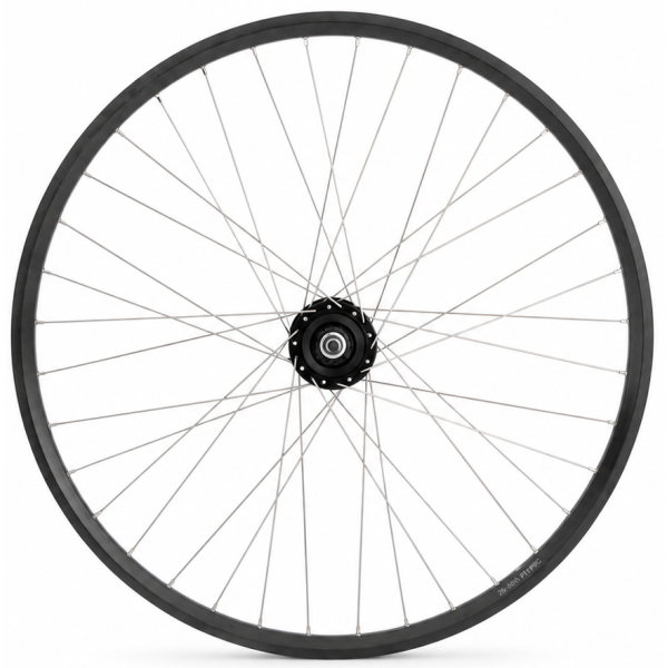 Afbeelding laden in galerijviewer, Shimano voorwiel 28 x 1 4'' aluminium zac 2000 velg - dh-c6000-3n naafdynamo - rollerbrake - zwart zilver
