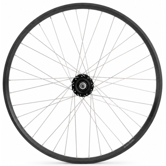 Shimano voorwiel 28 x 1 4'' aluminium zac 2000 velg - dh-c6000-3n naafdynamo - rollerbrake - zwart zilver