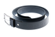 Lederen riem zwart 95cm