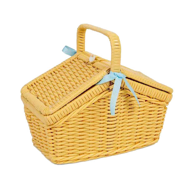Afbeelding laden in galerijviewer, Bigjigs picknickset in mand, 18dlg.
