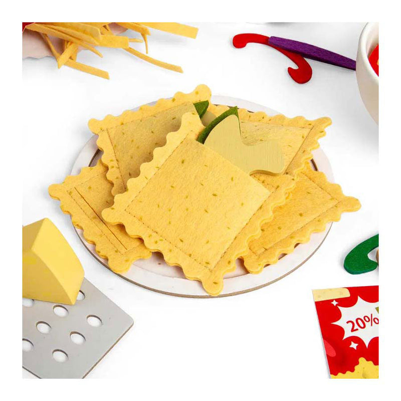 Afbeelding laden in galerijviewer, Bigjigs pasta voor twee speelset, 64dlg.
