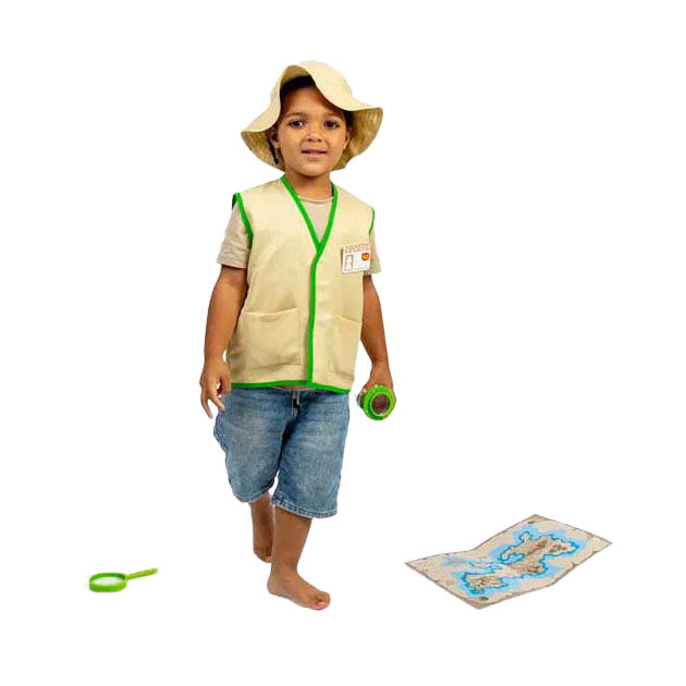 Afbeelding laden in galerijviewer, Bigjigs ontdekkers verkleedset met accessoires
