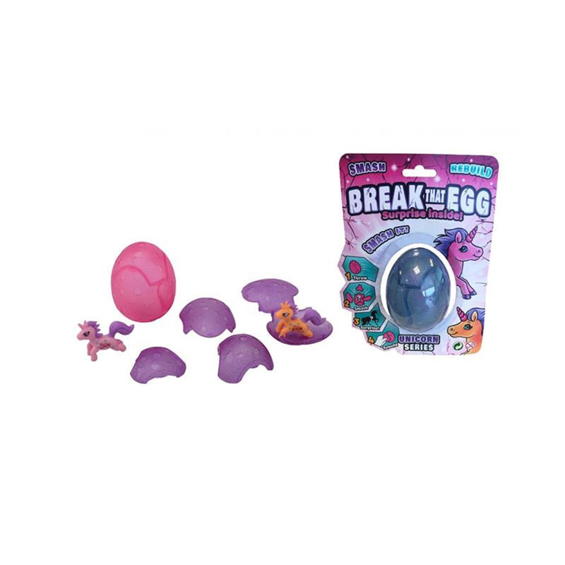 Afbeelding laden in galerijviewer, Johntoy john toy break that egg - eenhoorn surprise ei afmeting artikel lxbxh 15,5 x 6 x 20cm
