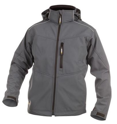 Dassy softshell tavira polyester grijs s