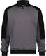 Dassy sweater basiel grijs zwart m
