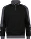 Dassy sweater basiel zwart grijs m