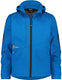 Dassy gravity softshell azuurblauw grijs mt s