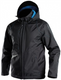Dassy hyper wind- waterdichte werkjas zwart grijs s
