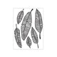 Darice • embossing sjabloon vallende bladeren