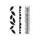 Darice • embossing sjabloon bladcirkels groen