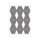 Darice • embossing sjabloon verticaal kabelprintpatroon