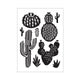 Darice • embossing sjabloon verspreide cactus