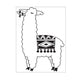 Darice • embossing sjabloon llama