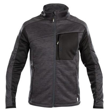 Dassy midlayer vest convex grijs zwart s