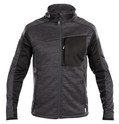 Dassy midlayer vest convex grijs zwart s