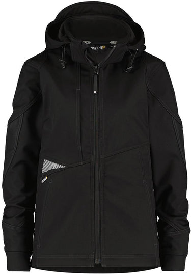 Dassy gravity women softshell zwart s