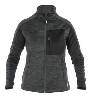 Dassy midlayer vest convex rood zwart xl