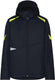 Dassy softshell kalama polyester nachtblauw fluogeel xl