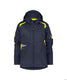 Dassy softshell kalama women polyester nachtblauw fluogeel m