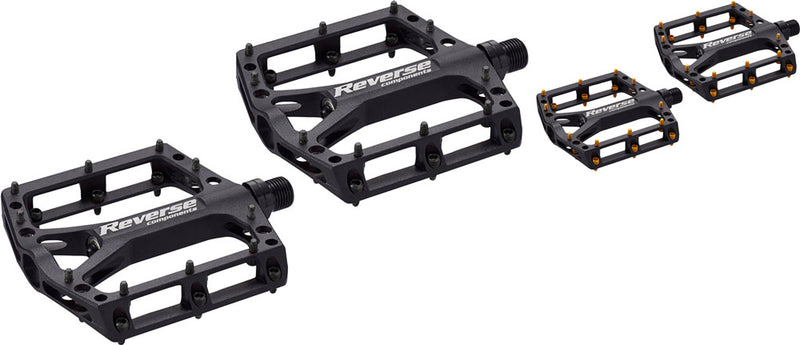 Afbeelding laden in galerijviewer, Reverse components black one platform pedals
