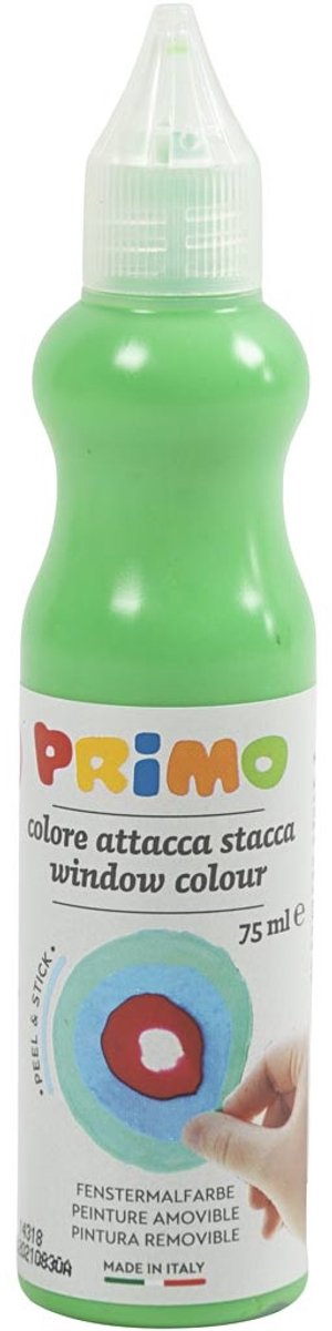 Primo raamverf - verf voor ramen - groen - 75ml