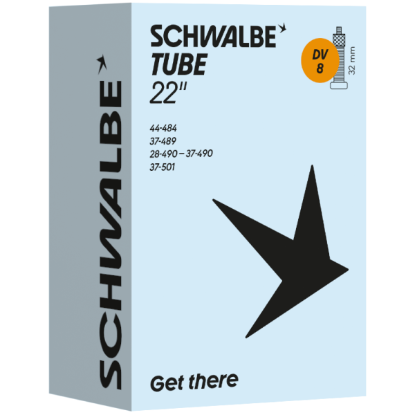 Afbeelding laden in galerijviewer, Schwalbe binnenband dv8 22 28 44-484 501 hv 32mm
