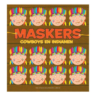 Centraal boekhuis maskers: cowboys en indianen