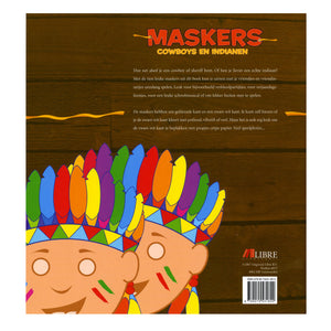 Centraal boekhuis maskers: cowboys en indianen
